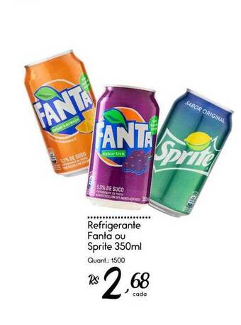 Giassi Supermercados Refrigerante fanta ou sprite oferta