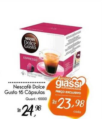 Giassi Supermercados Nescafé dolce gusto 16 capsulas oferta