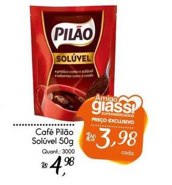 Giassi Supermercados Café pilão soluvel oferta