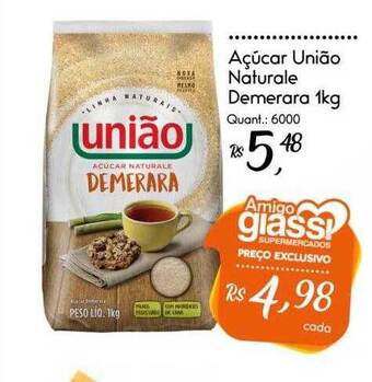 Giassi Supermercados Açúcar união naturale demerara oferta