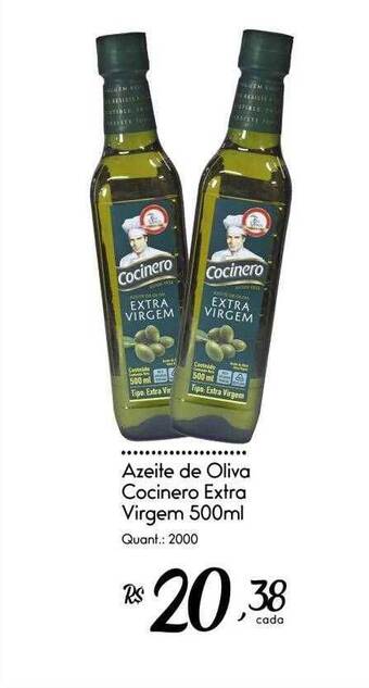 Giassi Supermercados Azeite de oliva cocinero extra virgem oferta