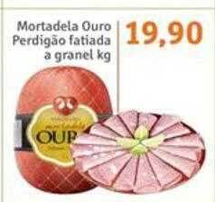Sonda Mortadela ouro perdigão fatiada a granel kg oferta