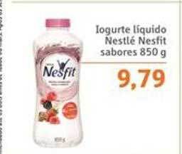 Sonda Iogurte liquido nestlé nesfit sabores oferta