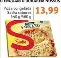 Sonda Pizza congelada sadia sabores oferta