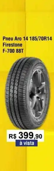 Copercana Pneu aro 14 185 70r14 firestone f-700 887 oferta