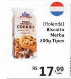 Biscoito merba tipos