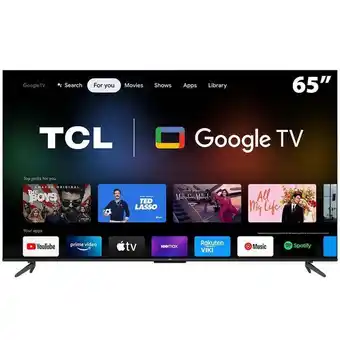 Carrefour Smart tv led 65 pol 4k 65p735 google tv hdr dolby vision atmos allm wifi dual band bluetooth tcl oferta