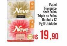 Mart Minas Papel higiênico neve 12un oferta