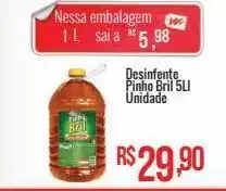 Desinfetante pinho bril 5l
