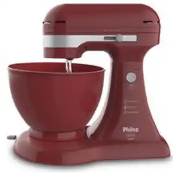 Batedeira philco pbt510 vermelha 500w