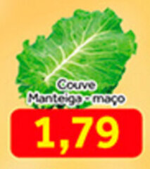 Shibata Supermercados Couve Manteiga maco oferta