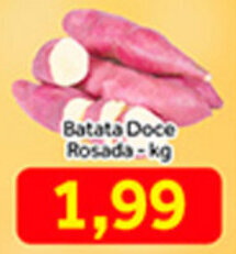 Shibata Supermercados Batata Doce Rosada 1kg oferta