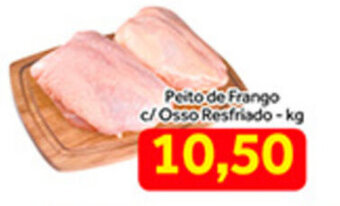 Shibata Supermercados Peito de Frango c/ Osso Resfriado 1kg oferta