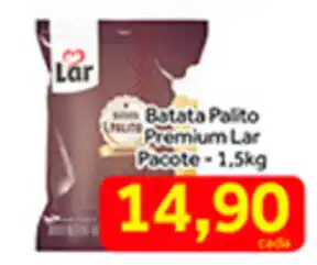 Shibata Supermercados Batata Palito Premium Lar pacote 1.5kg oferta