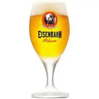 Taça beer glass eisenbahn pilsen 400ml - ruvolo - transparente