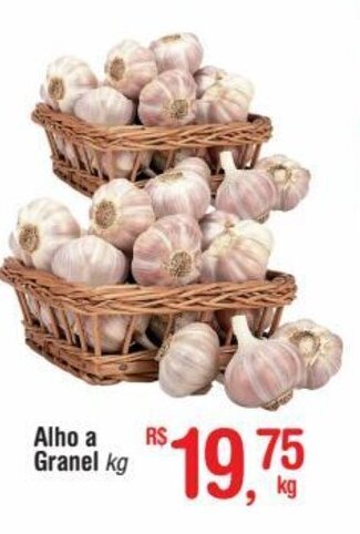 Fort Atacadista Alho a granel 1kg oferta