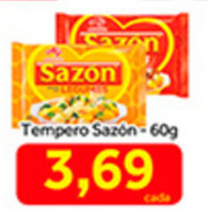 Shibata Supermercados Tempero Sazon 60g oferta