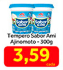 Shibata Supermercados Tempero Sabor A mi Ajinomoto 300g oferta