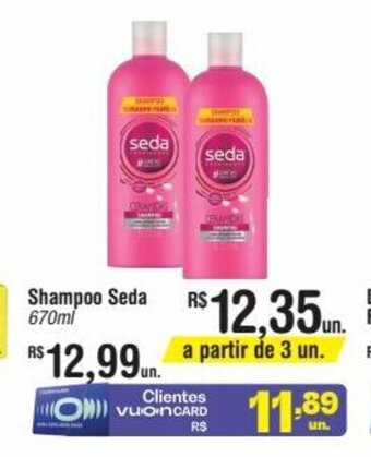 Fort Atacadista Shampoo Seda 670ml oferta