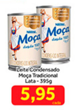 Leite Condensado Moca Tradicional Lata 395g
