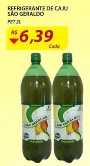 Refrigerante de Caju Sao Geraldo 2L