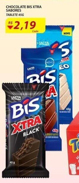 Chocolate Bis Xtra Sabores 45g