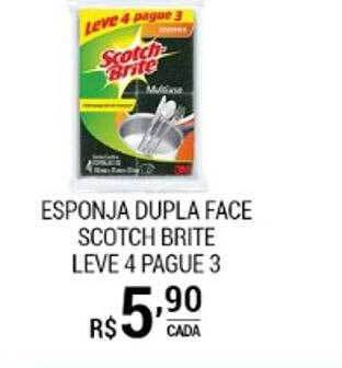 San Michel Supermercados Esponja dupla face scotch brite oferta