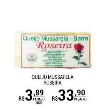 San Michel Supermercados Queijo mussarela roseira oferta
