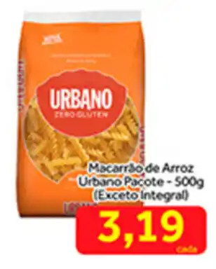 Shibata Supermercados Macarrao de Arroz Urbano pacote 500g oferta