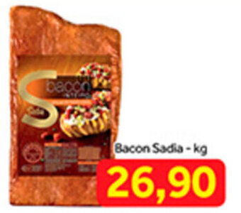 Shibata Supermercados Bacon Sadia 1kg oferta