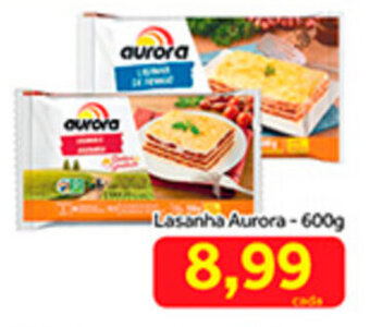 Shibata Supermercados Lasanha Aurora 600g oferta