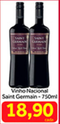 Shibata Supermercados Vinho Nacional Saint Germain 750ml oferta