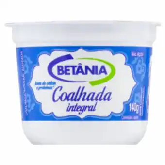 Cidade Supermercados Coalhada betânia 140g integral oferta
