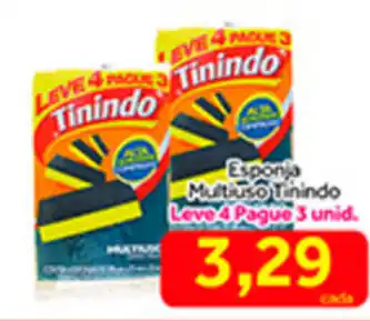 Shibata Supermercados Esponja Multiuso Tinindo oferta
