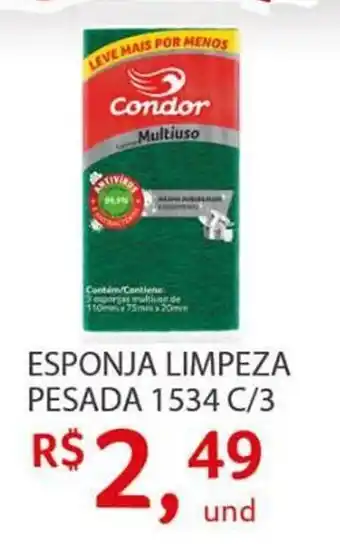 Esponja Limpeza Pesada