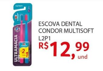 Frangolândia escova Dental Condor Multisoft L2P1 oferta