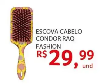 Escova Cabelo Condor Raq Fashion