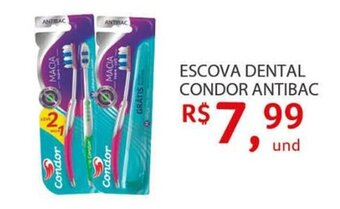 Frangolândia Escova Dental Condor Antibac oferta