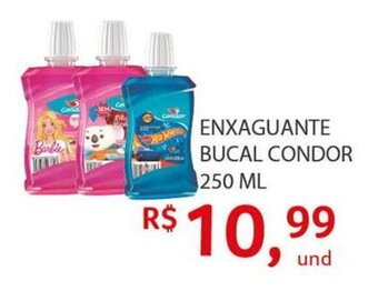 Frangolândia Enxaguante Bucal Condor 250ml oferta