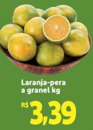 Extra Supermercado Laranja Pera a granel 1kg oferta