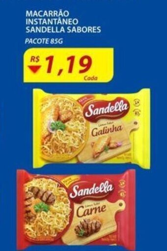 Assaí Atacadista Macarrao Instantaneo Sandella Sab. 85g oferta