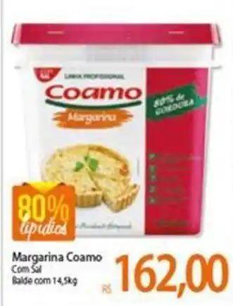Atacadão Margarina Coamo com sal 14.5kg oferta