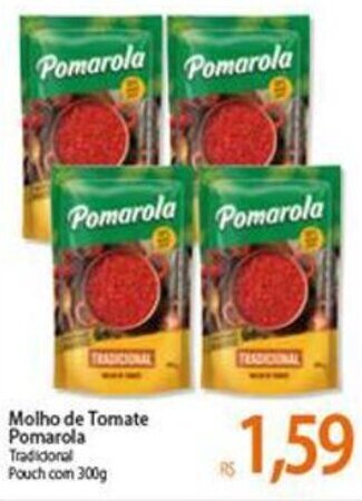 Atacadão Molho de Tomate Pomarola 300g oferta