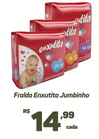 Fralda enxutita jumbinho