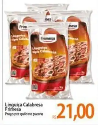 Atacadão Linguica Calabresa Frimesa 1kg oferta