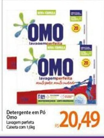 Atacadão Detergente em po Omo 1.6kg oferta