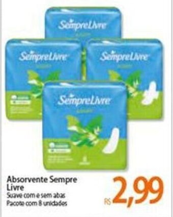 Absorvente Sempre Livre