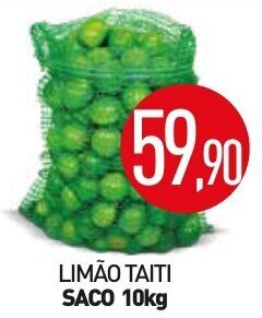 Calvo Atacadista Limao Taiti saco 10kg oferta