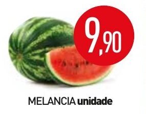Calvo Atacadista Melancia unidadde oferta