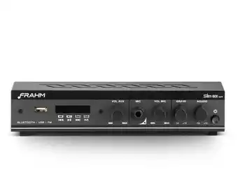 Carrefour Amplificador multiuso frahm slim 800 app - 30w rm bivolt oferta